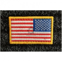 Patch Reverse flag USA -...