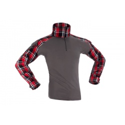 Flannel Combat shirt Red -...