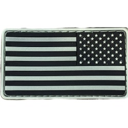 US Flag Rubber Patch Glow...