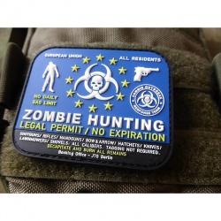 Zombie Hunter Rubber Patch...