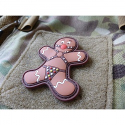 Gingerbread Rubber Patch Color