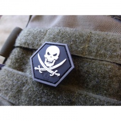 No Fear Pirate Rubber Patch...