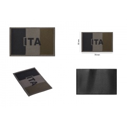 ITALY FLAG PATCH Low Vis