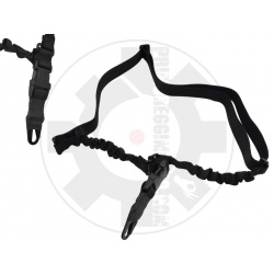 1 Point Bungee sling - Black