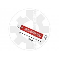 Remove before flight keyring