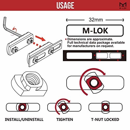 M-LOK ( Modular Lock ) System